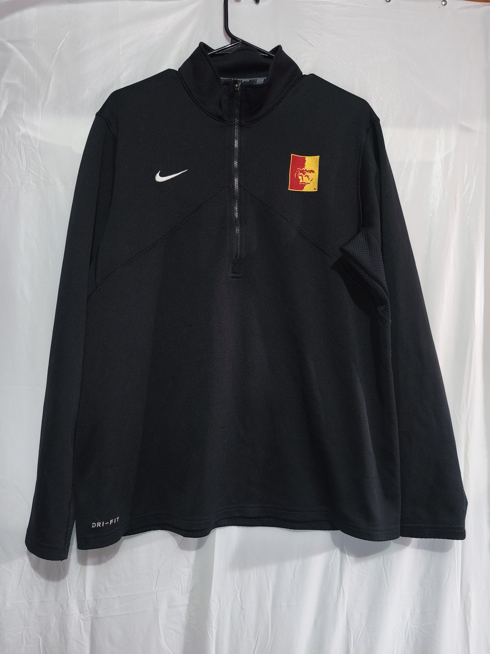 black Nike Dri-FIT half-zip، Pittsburg State University Size XL